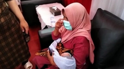 Bayi Lahir di Kemacetan Exit Tol Parungkuda Bocimi