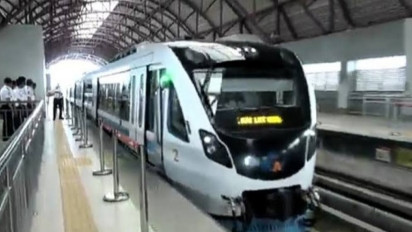 Selama Libur Lebaran, LRT Sumsel Angkut 102.830 Penumpang Per 23 April 2023