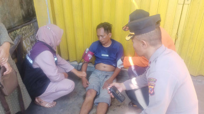 Pingsan Saat Berkendara, Seorang Pemudik Tabrak Kendaraan Lain