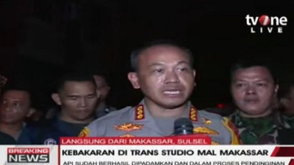 Update Kebakaran di Trans Studio Mall Makassar: Kapolrestabes Sebut Api Berhasil Dipadamkan, Masuk Proses Pendinginan