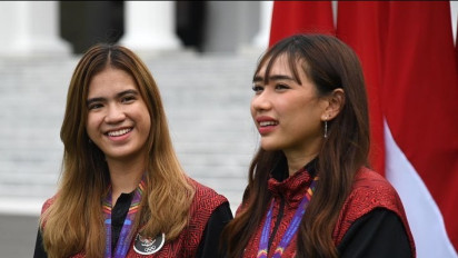 Dari Shella Bernadetha sampai Yolla Yuliana, Ini Kumpulan Foto Atlet Voli Indonesia yang Tampil Anggun saat Rayakan Idul Fitri 