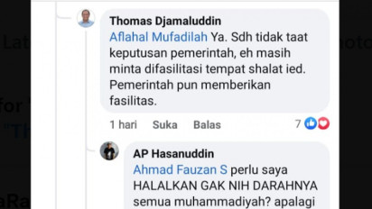Ancam Bunuh Warga Muhammadiyah, AP Hasanuddin Ngaku Emosi