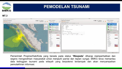 Gempa M 7,3 Mentawai Akibat Subduksi Lempeng Indo-Australia
