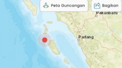 BMKG Akhiri Peringatan Dini Tsunami Gempa Mentawai