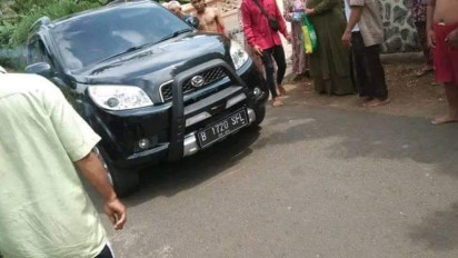 Rayakan Lebaran di Rumah Kerabat, Balita Tertabrak Mobil di Malang