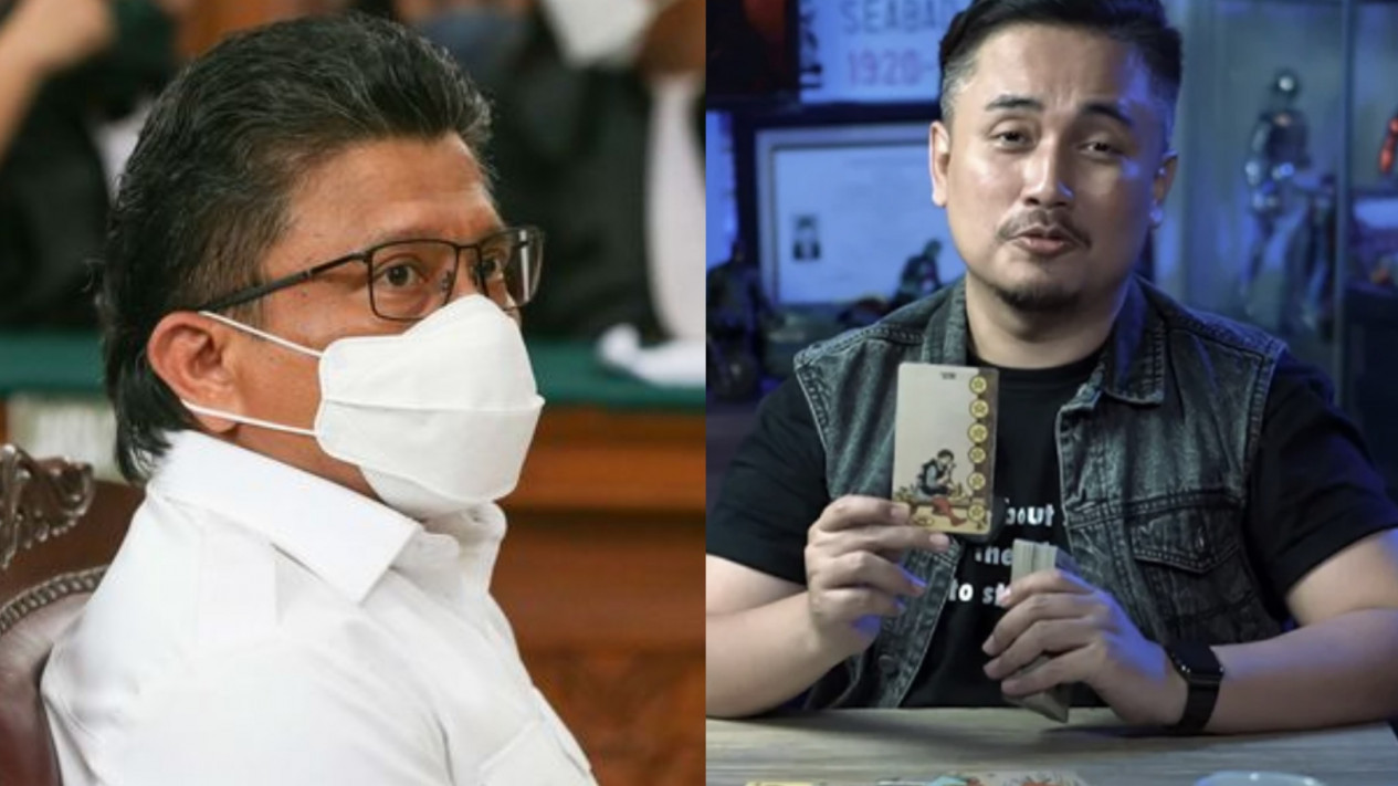 Hasil Terawangan Denny Darko, Kartu Kematian Ferdy Sambo Dibaca, Waktu Eksekusi Mati Dilaksanakan pada...
            - galeri foto