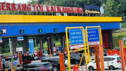 Sejak Pembelakuan Satu Arah, GT Kalikangkung Dilalui 43 ribu Kendaraan