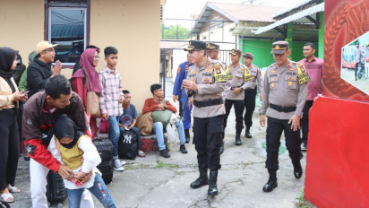 240 Warga Ikuti Mudik Gratis Polres Karimun Tujuan Batam dan Dumai melalui Pelabuhan Domestik Karimun