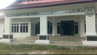 Belum Pernah Digunakan, Bangunan Baru Kantor Kajari Paluta Dibobol Maling