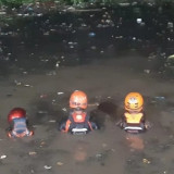 2 Remaja di Depok Hilang Terbawa Arus Saat Asyik Bermain di Gorong-gorong, Tim SAR Evakuasi