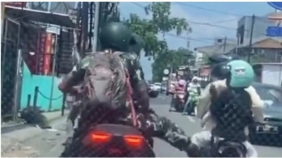 Ini Kronologi Oknum Anggota TNI Tendang Seorang Ibu yang Membonceng Anaknya di Bekasi