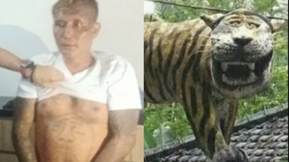 Dadang Buaya Jawara Sadis Asal Garut Punya Tato Gambar Macan Cisewu di Perut, Begini Penampakannya