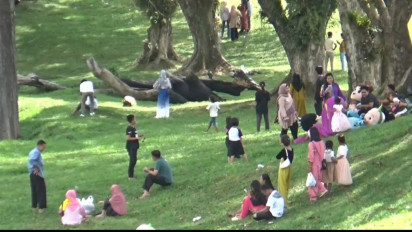 Libur Idul Fitri, Lapangan Golf di Pali Ramai Dikunjungi Masyarakat