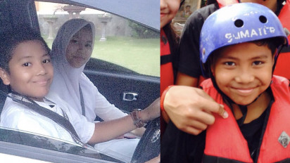 9 Foto Masa Kecil Aditya Hasibuan, Masih ‘Bau Matahari’ tapi Boleh Nyetir Mobil, Diizinkan AKBP Achiruddin Hasibuan?