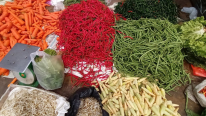 H+5 Idul Fitri Harga Cabai Merah dan Tomat Terjun Bebas