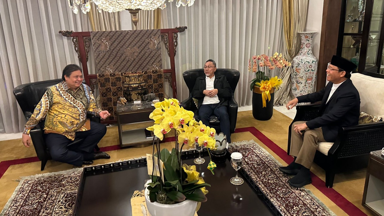 Nasib KIB Usai PPP Usung Ganjar Pranowo, Tawa Bersama Para Ketum Terlihat
            - galeri foto