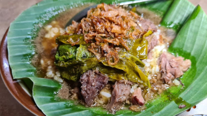 Lezatnya Nasi Pindang Kerbau Khas Kudus yang Jadi Buruan Pemudik