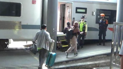 Arus Balik H+5 Lebaran Jumlah Penumpang Capai 24.554 Orang di Wilayah Daop 8 Surabaya