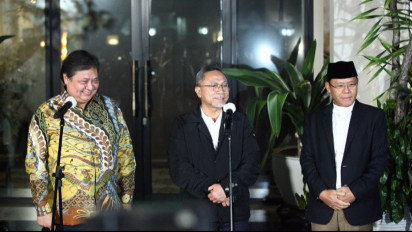 Diisukan Retak dan Bakal Bubar Usai PPP Dukung Ganjar, Airlangga Klaim KIB Masih Rukun