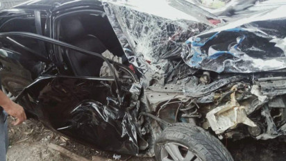 Tabrakan Maut Mobil Angkut Daging Babi di Sungai Raya Aceh Timur, Empat Mobil Terlibat