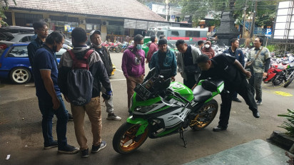 Ratusan Sepeda Motor Hasil Razia Knalpot Brong dan Balap Liar Belum Diambil Pemiliknya, Ini Kata Polisi