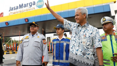 Ganjar: Tidak Ada Keluhan Kemacetan pada Arus mudik Lebaran 2023