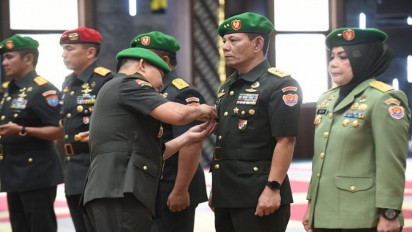 Empat Jabatan Strategis di TNI AD Diserahterimakan, Ini Daftarnya