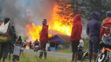Kapolda Papua Sebut KKB Bakar 4 Rumah Warga di Ilaga