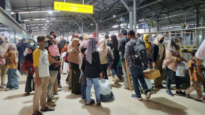 Puncak Arus Balik Stasiun Tugu Yogyakarta Diprediksi Terjadi Akhir Pekan Ini