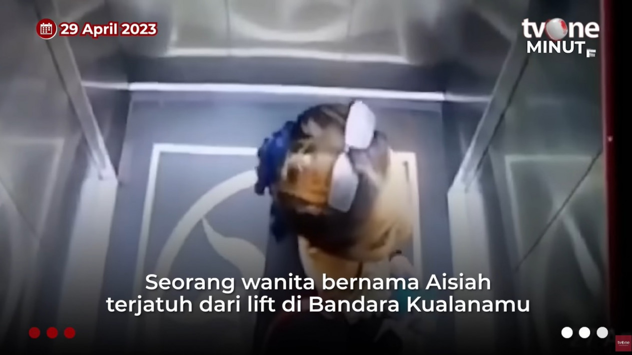 Viral, Rekaman CCTV Ungkap Kronologi Wanita Tewas di Lift Bandara Kualanamu
            - galeri foto