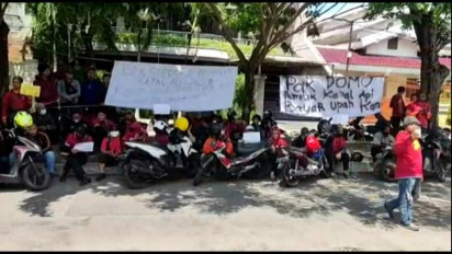 Upah dan THR Masih Belum Dibayar, Buruh PT Agel Langgeng akan Demo Lagi di Rumah Bos Grup Kapal Api saat May Day