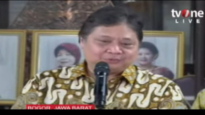 Di Depan AHY, Airlangga Singgung Indonesia Tak Menganut Demokrasi The Winner Take It All