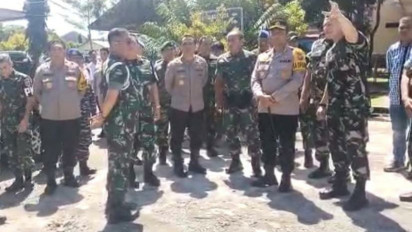 Selidiki Penyerangan Polres Jeneponto, Danpuspom TNI dan Kadiv Propam Mabes Polri Terjun Langsung ke Lokasi