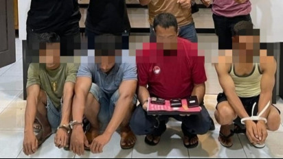 3 Pengedar dan 1 Bandar Norkoba Berhasil Diterkam Tim Elang Polres Nagan Raya