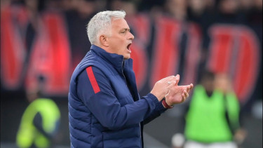 Jose Mourinho Tak Puas dengan Hasil Imbang AS Roma Kontra AS Milan