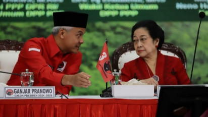 Ditanya Soal Cawapres Ganjar, Megawati: Tolong Sabar Tunggu Saja Tanggal Mainnya