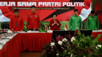 Mardiono Tegaskan Tidak Ada Bahasan Cawapres dalam Kerja Sama Politik PDIP dan PPP Hari Ini