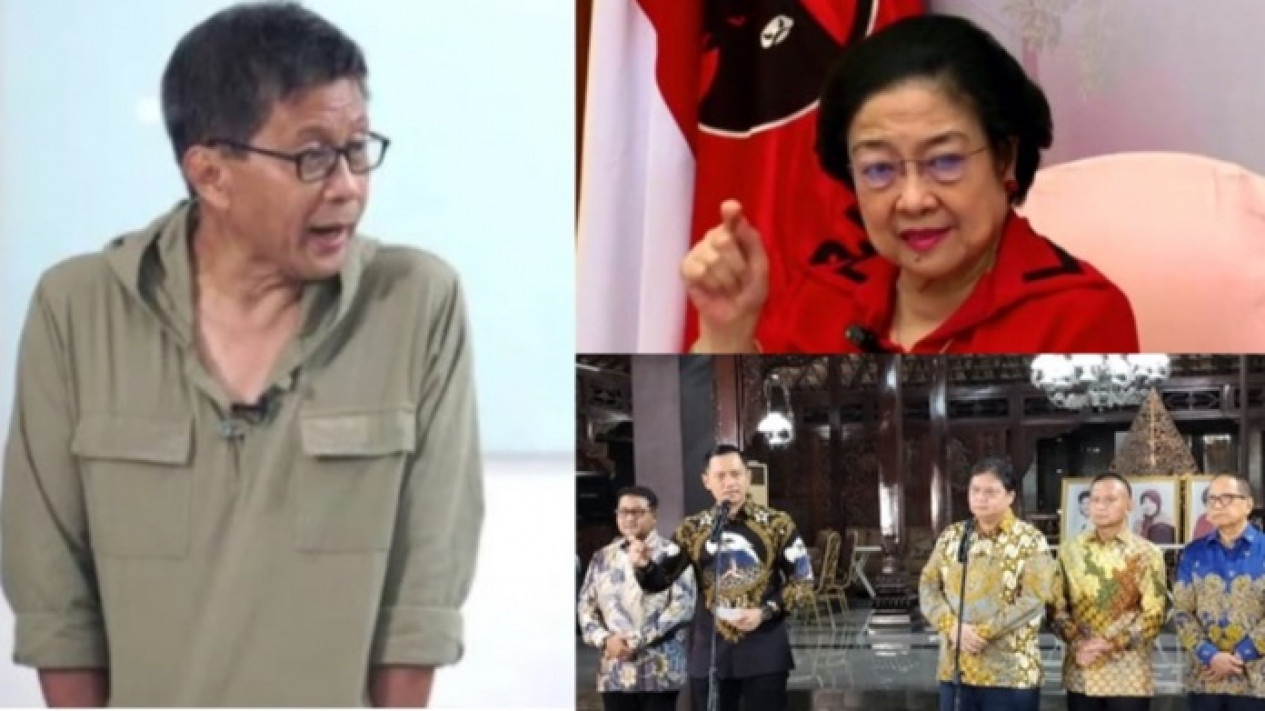 Airlangga Temui SBY, Rocky Gerung Sebut Kuping Megawati Langsung Panas: Ini Pasti Perintah Jokowi
            - galeri foto