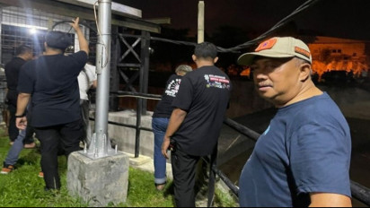 BPBD Medan Dirikan Posko Luapan Sungai Deli yang Akibat Banjir Bandang di Kawasan Wisata Sembahe