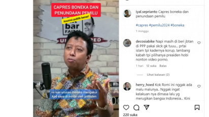 Eks Ketum PPP Bongkar Skenario "All The President Men's", Skenario Capres Boneka di Pilpres 2024