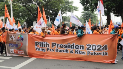 Massa Buruh Dilarang Dekati Istana Negara dan Gedung MK, Begini Kata  Presiden Partai Buruh