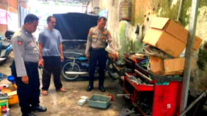 Tutup saat Lebaran, Bengkel Mobil di Kota Malang Dibobol Maling