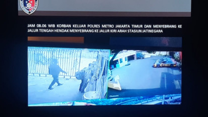 Polisi: Masinis Saksikan AKBP Buddy Alfrits Towoliu Jalan ke Rel Kereta Jalur 3 Seorang Diri