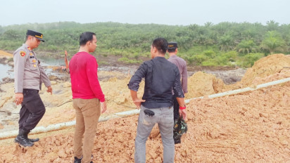 Kolam Limbah Pengolahan CPO di Sanggau Diduga Jebol, Polisi: Kami Sudah Ambil Contoh dan Bawa ke Laboratorium
