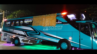 Meresahkan, Bus Rute Surabaya-Denpasar Dilempari Batu di Jalur Pantura Banyuwangi, Ini Kronologisnya