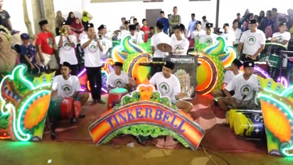 Santri Dukung Ganjar Pranowo, Gelar Pesta Rakyat dan Parade Musik di Kabupaten Sumenep