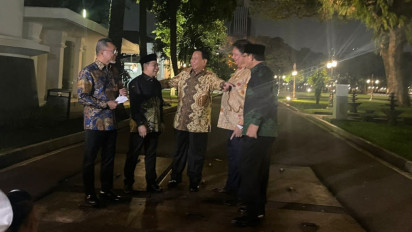 Buntut Pertemuan 6 Ketum Parpol dan Jokowi di Istana, Disebut-sebut Jadi Sinyal Prabowo Capres Koalisi Besar