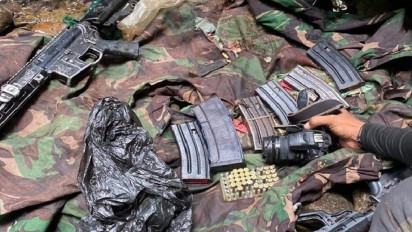 710 Butir Amunisi dan 13 Pucuk Senjata Api Diamankan Satgas Damai Cartenz dari KKB