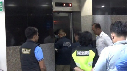 Kasus Penemuan Jasad, Tim Labfor Polda Sumut Olah TKP Lift Bandara Kualanamu