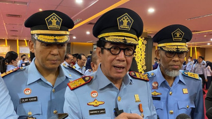 Yasonna Laoly soal Anaknya Terlibat Monopoli Bisnis di Lapas: Ah Bohong Besar Itu!